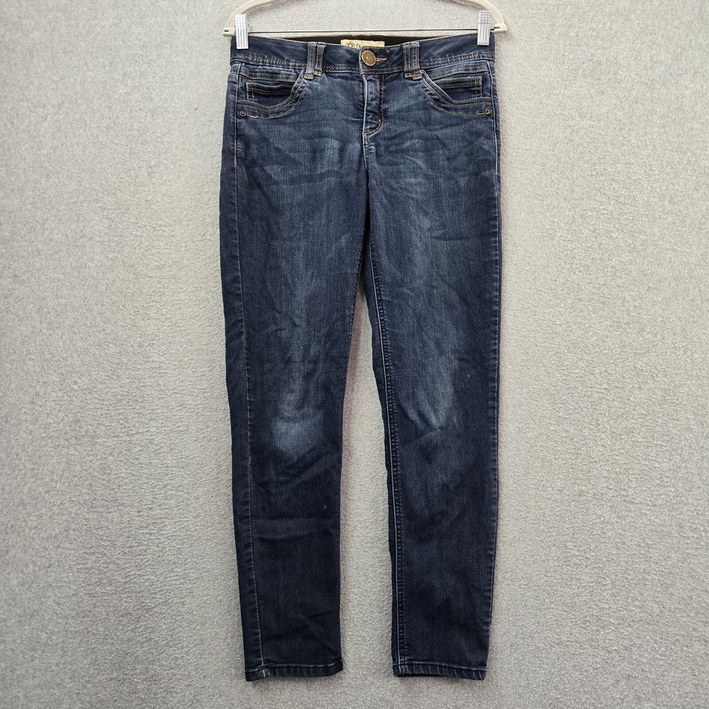Democracy Women Jeans 6 Ab Technology Skinny Mid Rise Inseam 27" READ